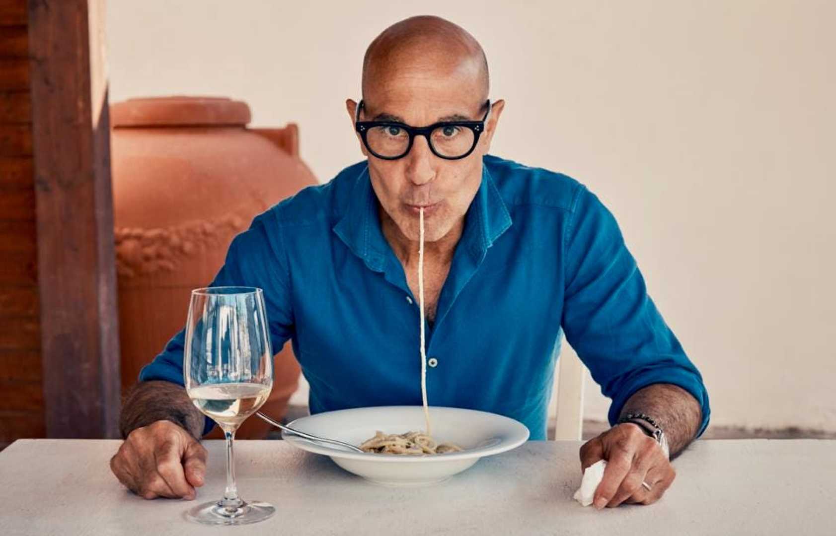 Stanley Tucci Italy Food Show
