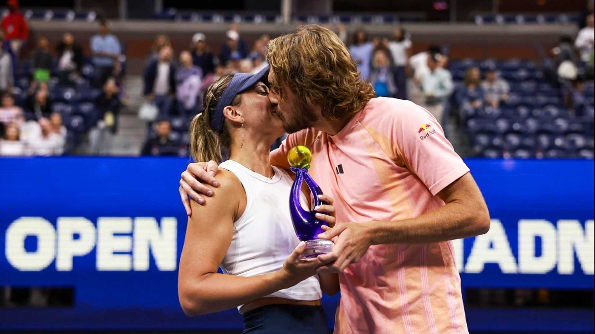 Stefanos Tsitsipas And Paula Badosa Tennis