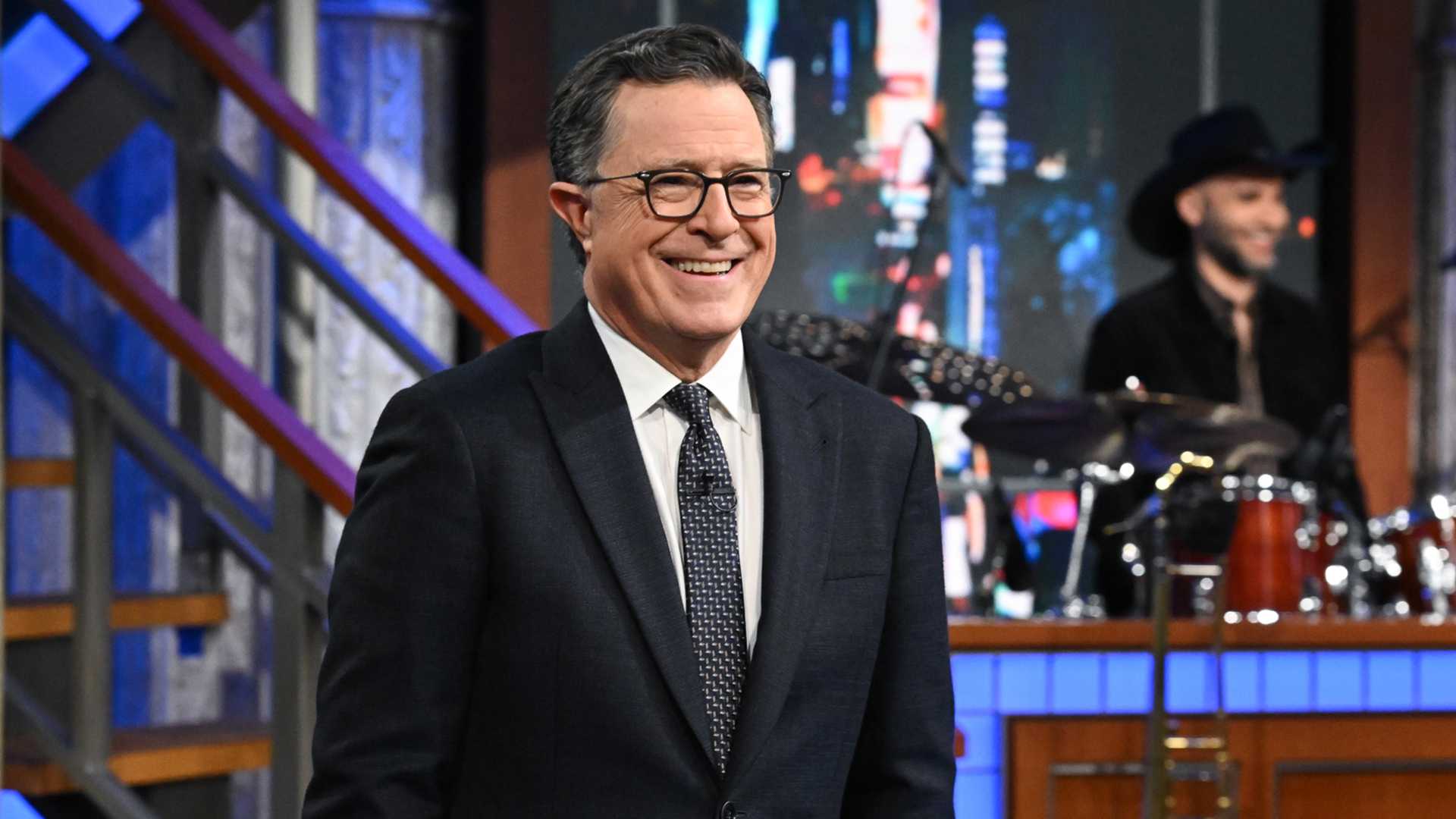 Stephen Colbert Trump Birthday Military Parade
