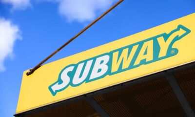 Subway Restaurant Closed Sign