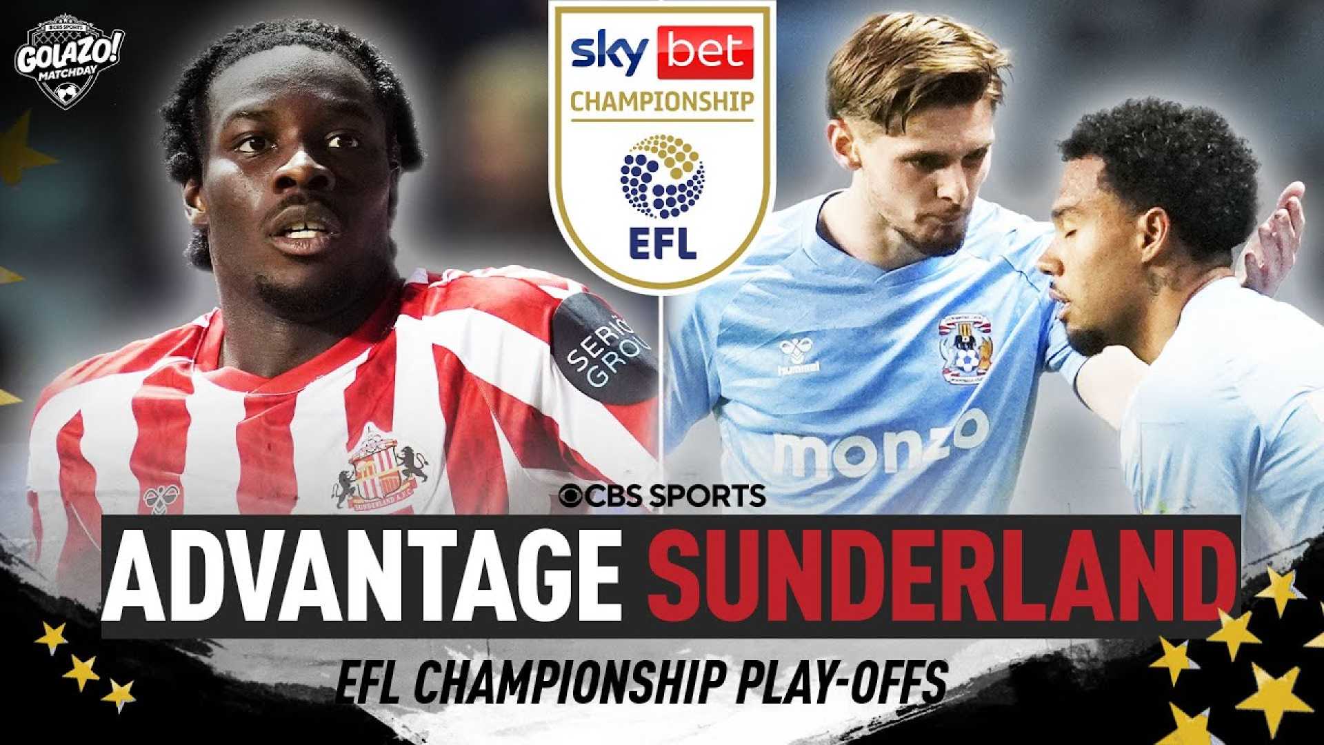 Sunderland Coventry Championship Play Offs