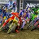 Supercross Racers On Dirt Track