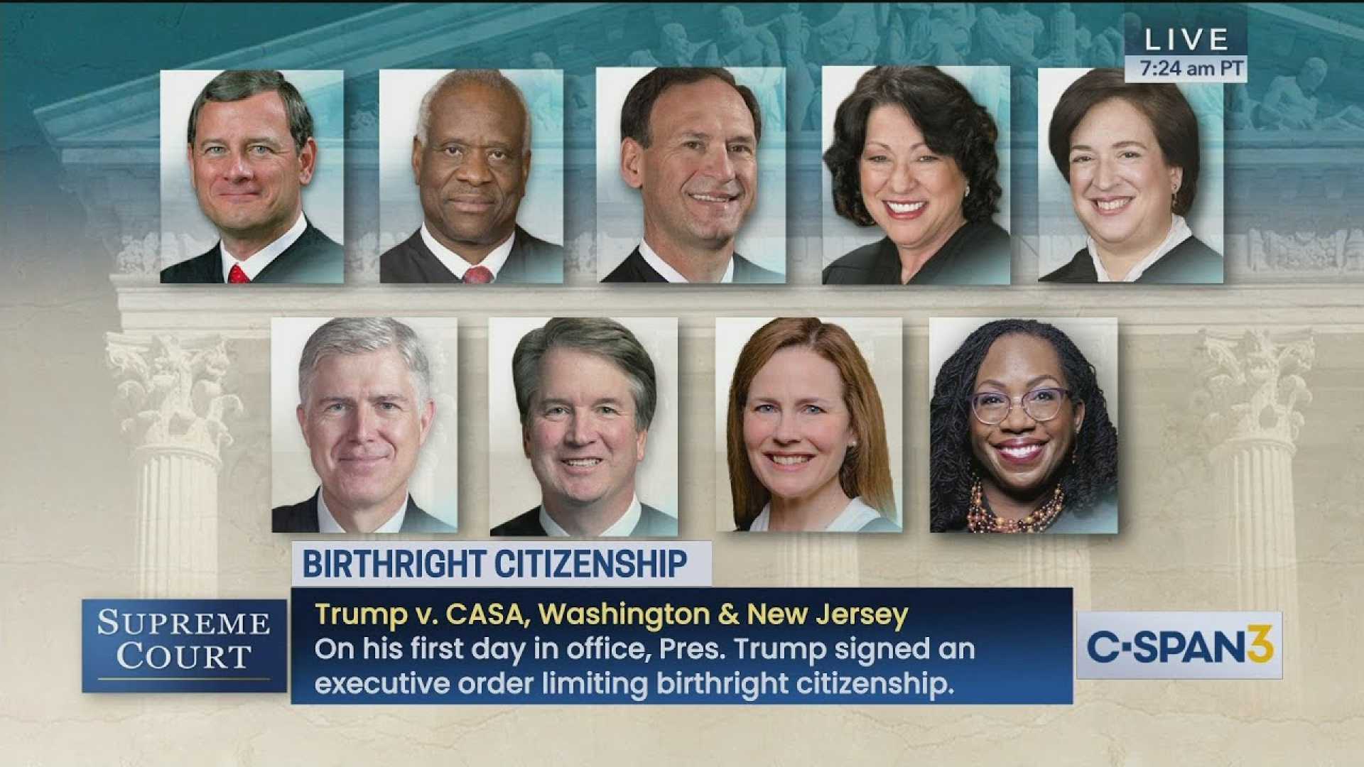 Supreme Court Birthright Citizenship Cases