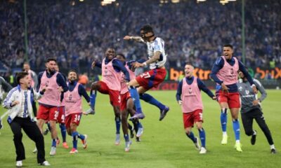 Sv Hamburg Football Match Celebration