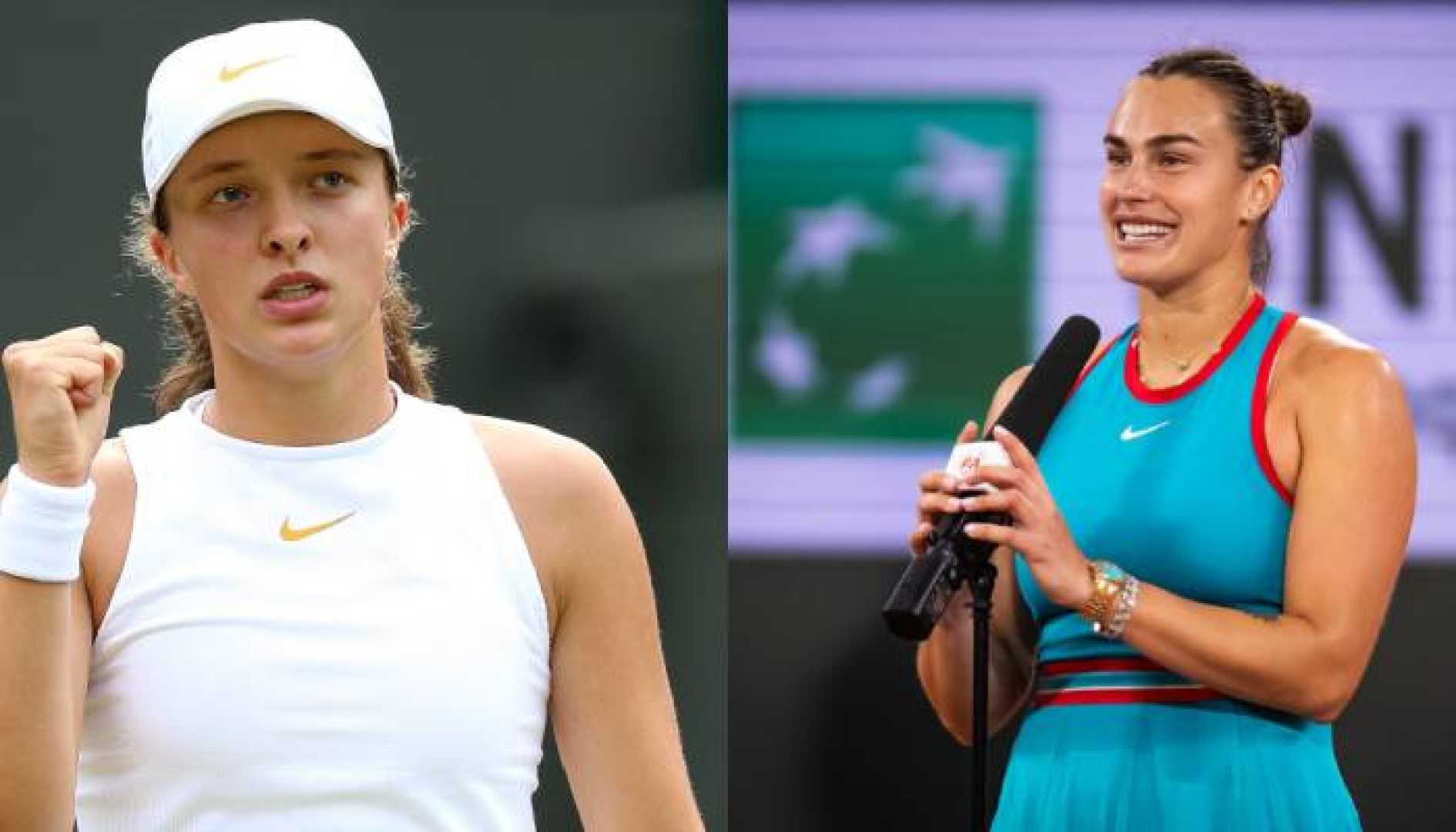 Swiatek Sabalenka French Open 2025
