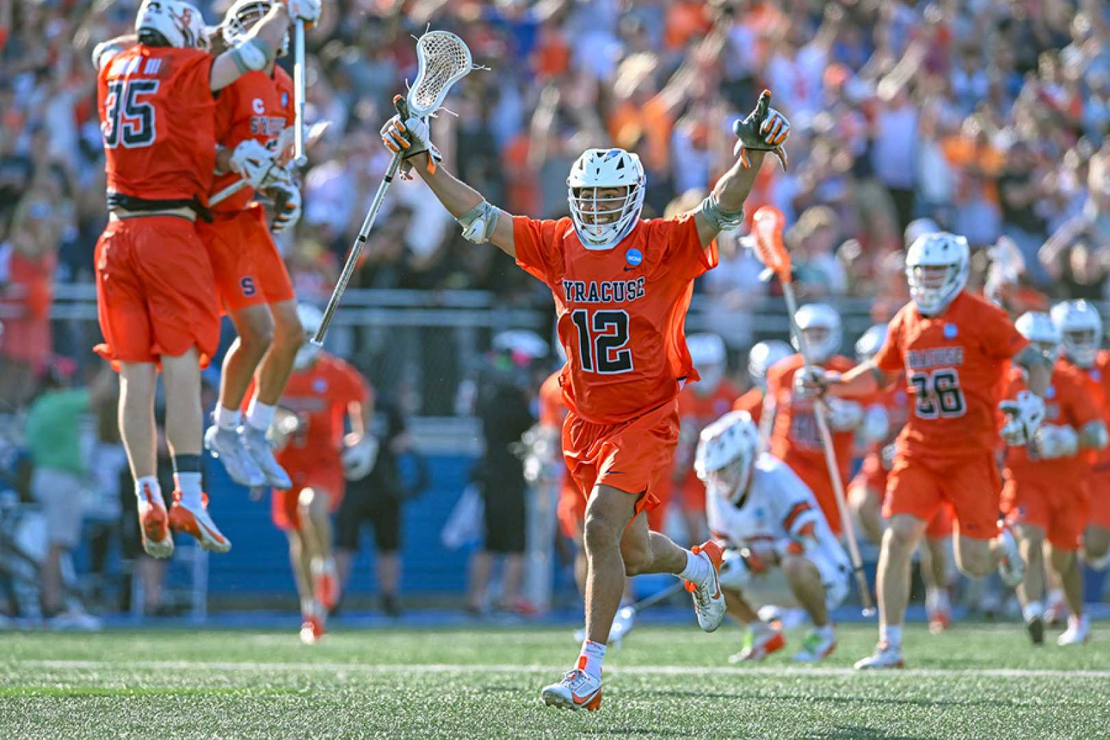 Syracuse Lacrosse Team Victory