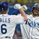 Tampa Bay Rays Baseball Game Celebration