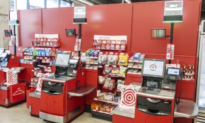 Target Store Self Checkout Kiosks