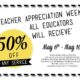 Teacher Appreciation Week Promotions And Discounts