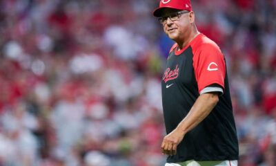 Terry Francona Managing Reds Against Guardians