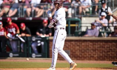 Texas A&m Baseball Game Action