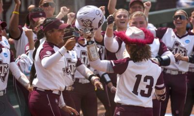 Texas A&m Softball Team Victory