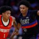 Thompson Twins Basketball Players Playoff Game