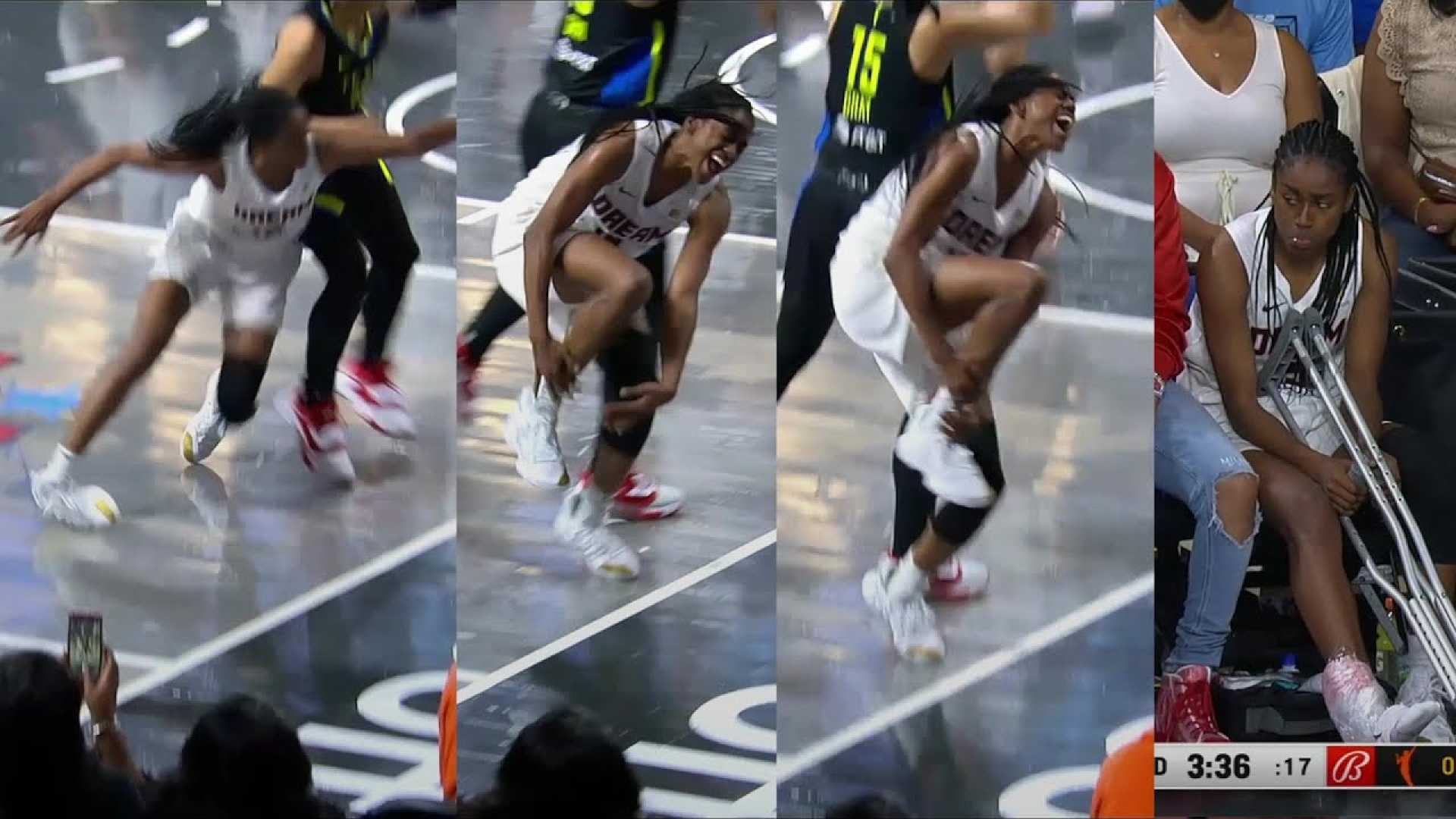 Tiffany Hayes Wnba Game Injury