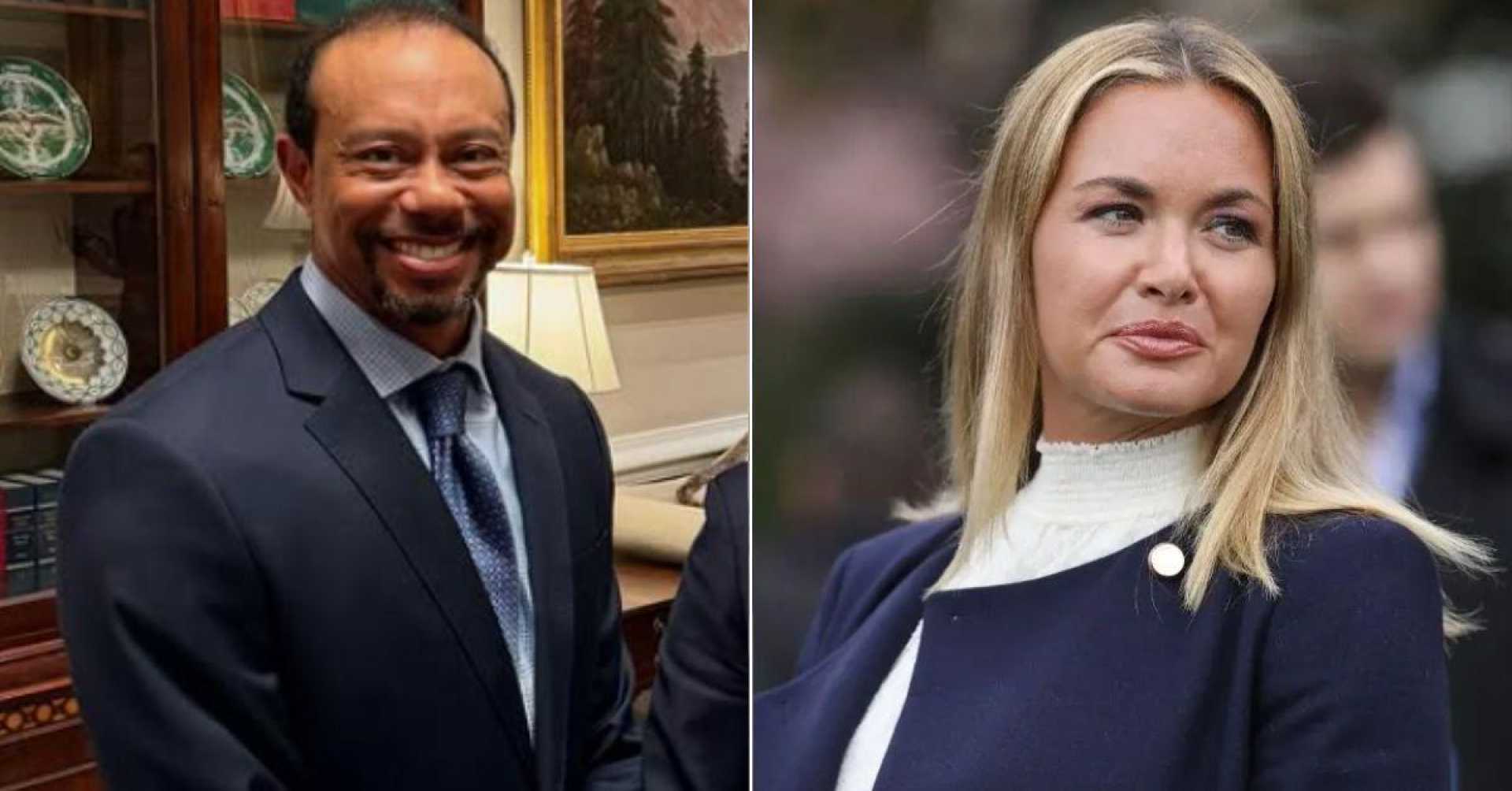 Tiger Woods Vanessa Trump White House Visit