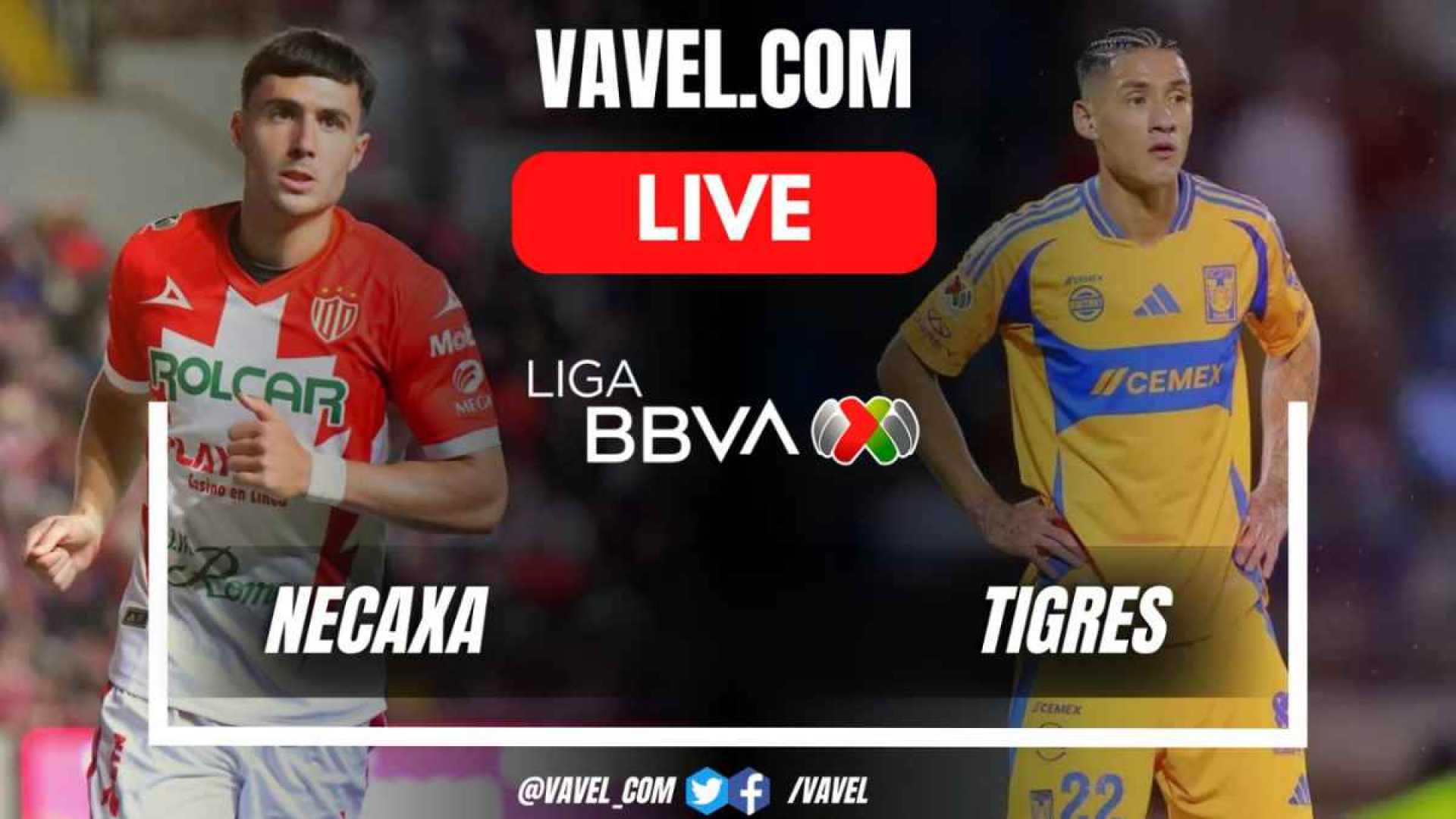 Tigres Uanl Vs Necaxa Playoff Match