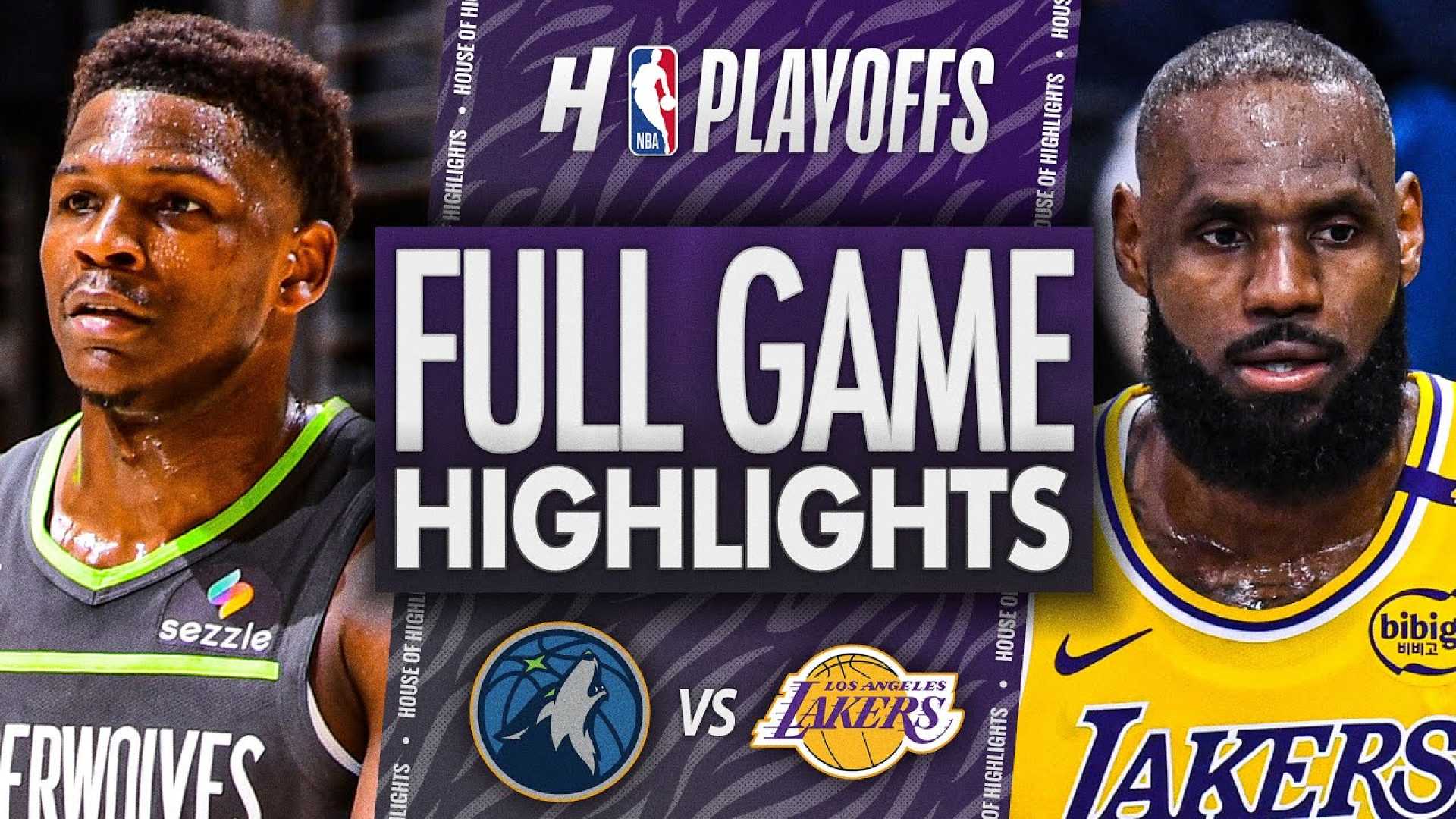 Timberwolves Vs Lakers Game 5 Highlights