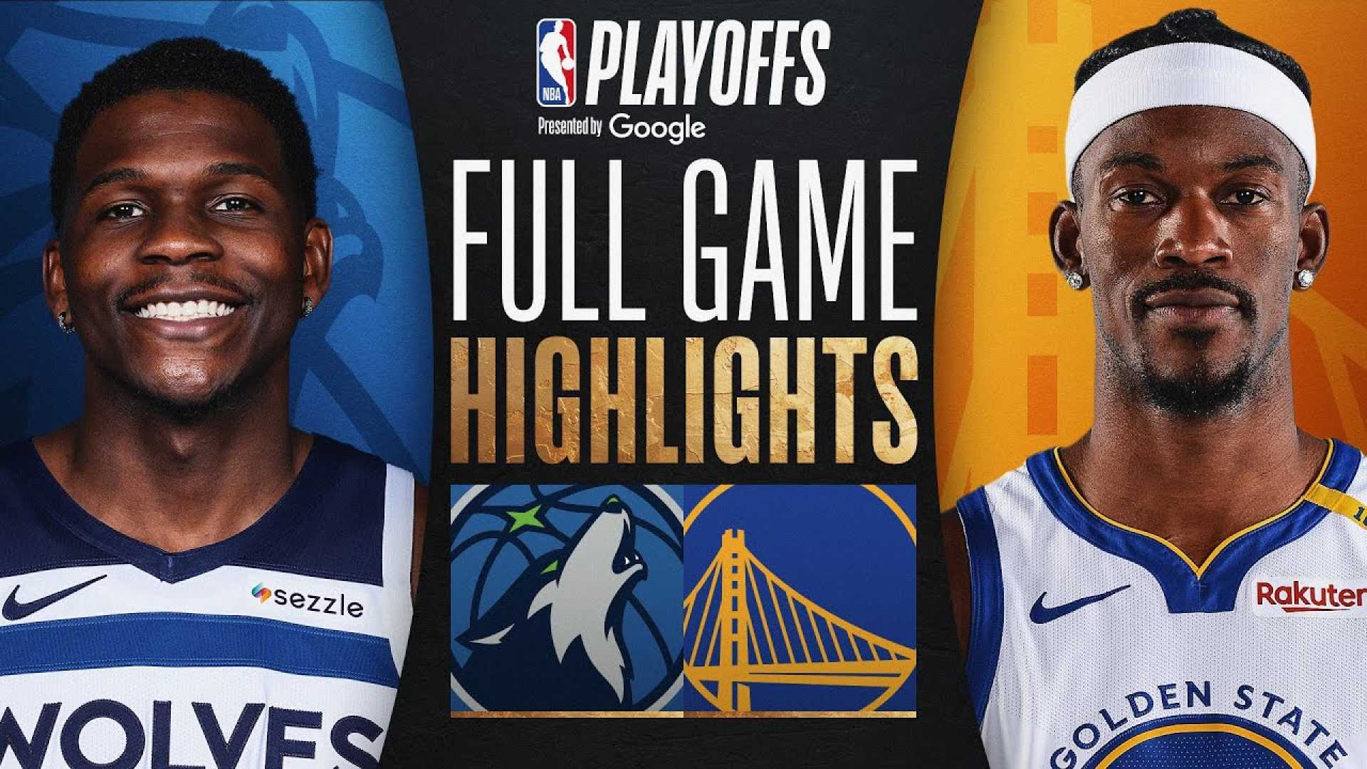 Timberwolves Warriors Game 3 Highlights