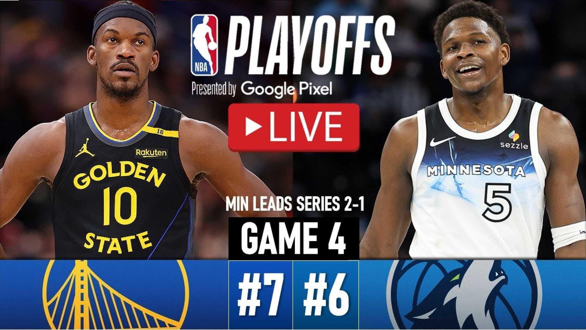 Timberwolves Warriors Game 4 Nba Playoffs