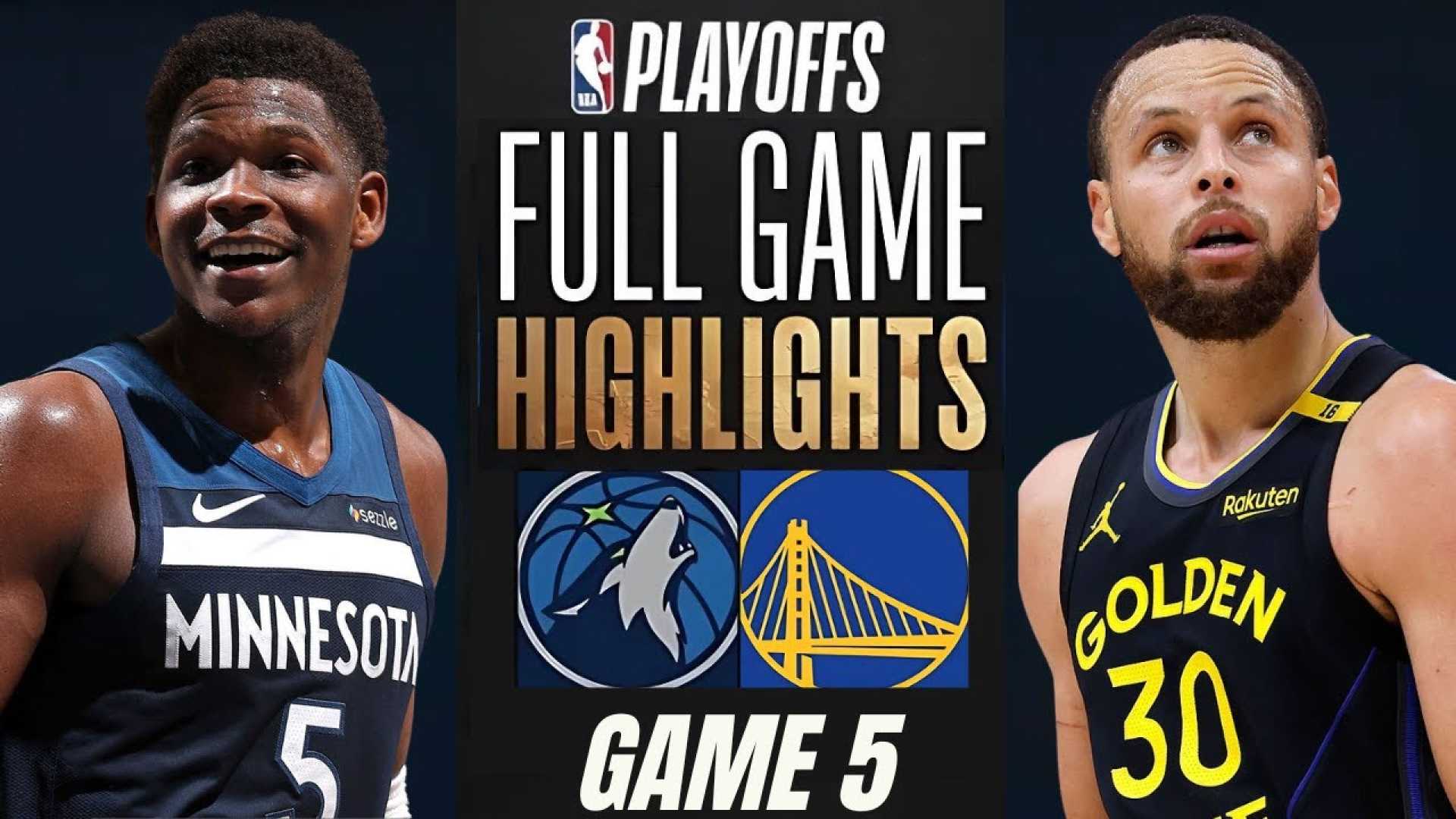 Timberwolves Warriors Game 5 2025