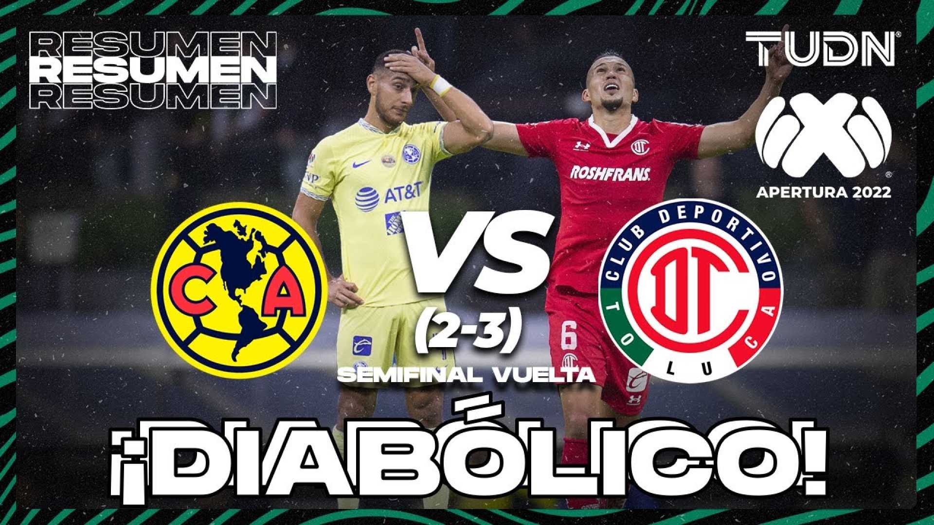 Toluca Club America Liga Mx Semifinals