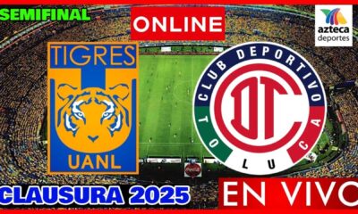 Toluca Tigres Clausura 2025 Semifinal Match