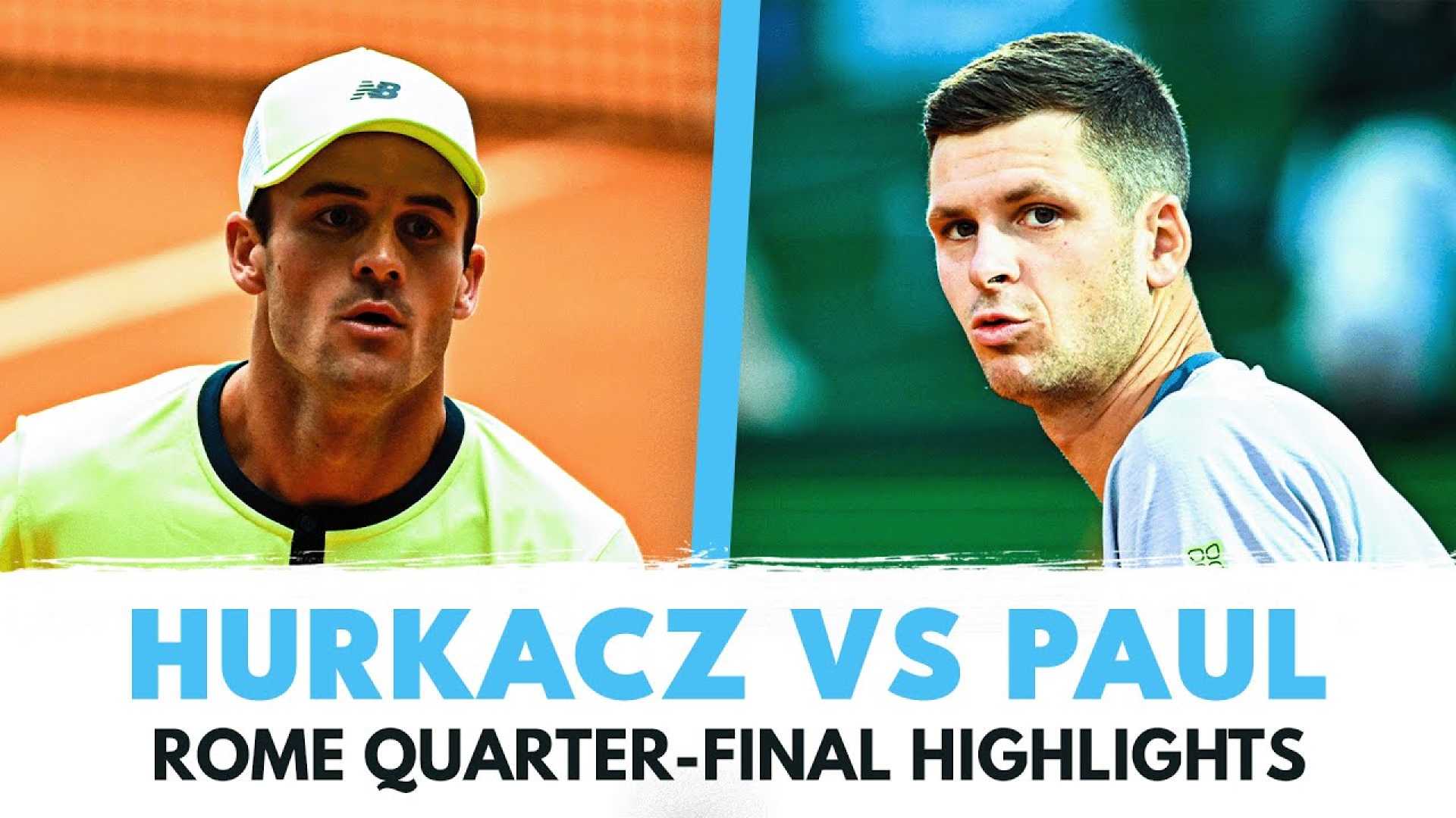 Tommy Paul Hubert Hurkacz Tennis Match