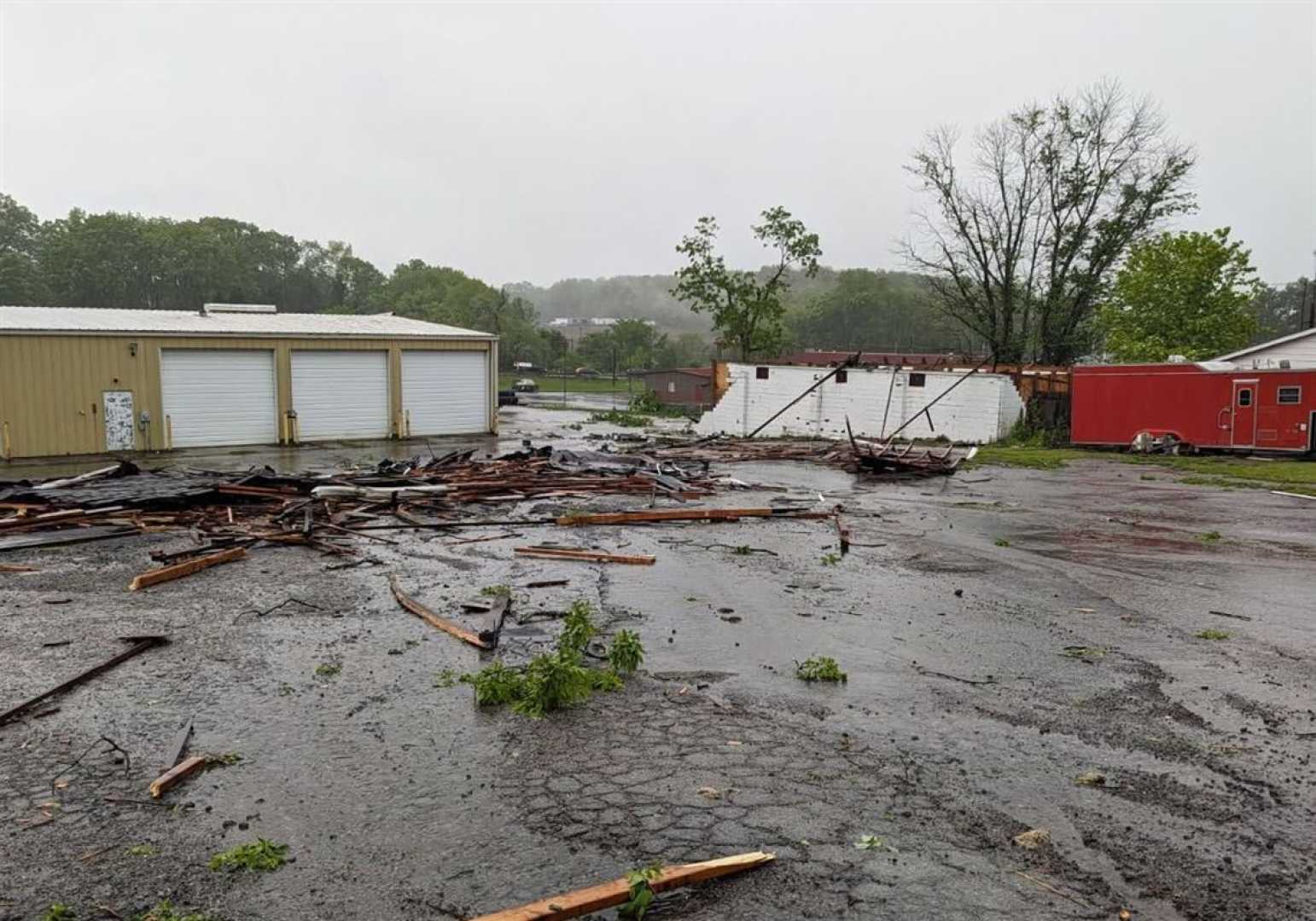 Tornado Damage Butler Washington Counties