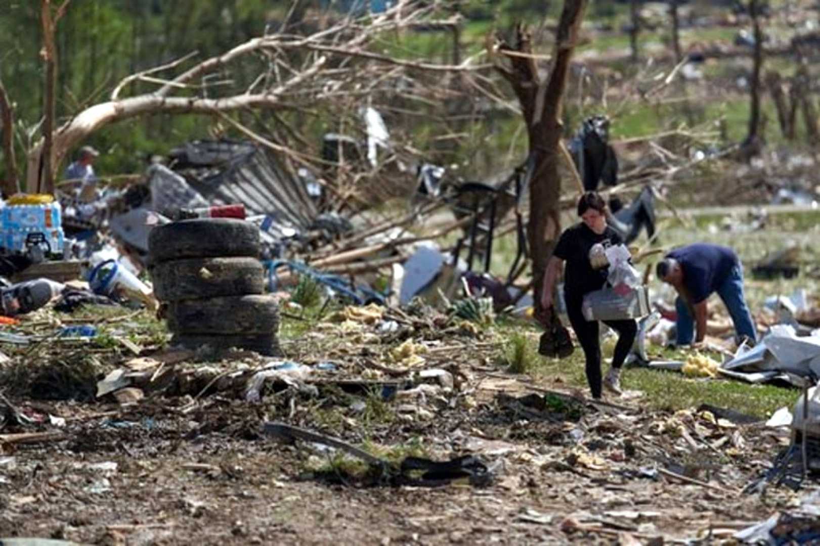 Tornado Damage In Missouri Kentucky Virginia