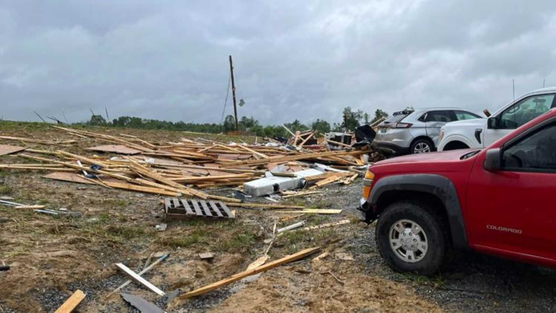 Tornado Damage Washington County Kentucky