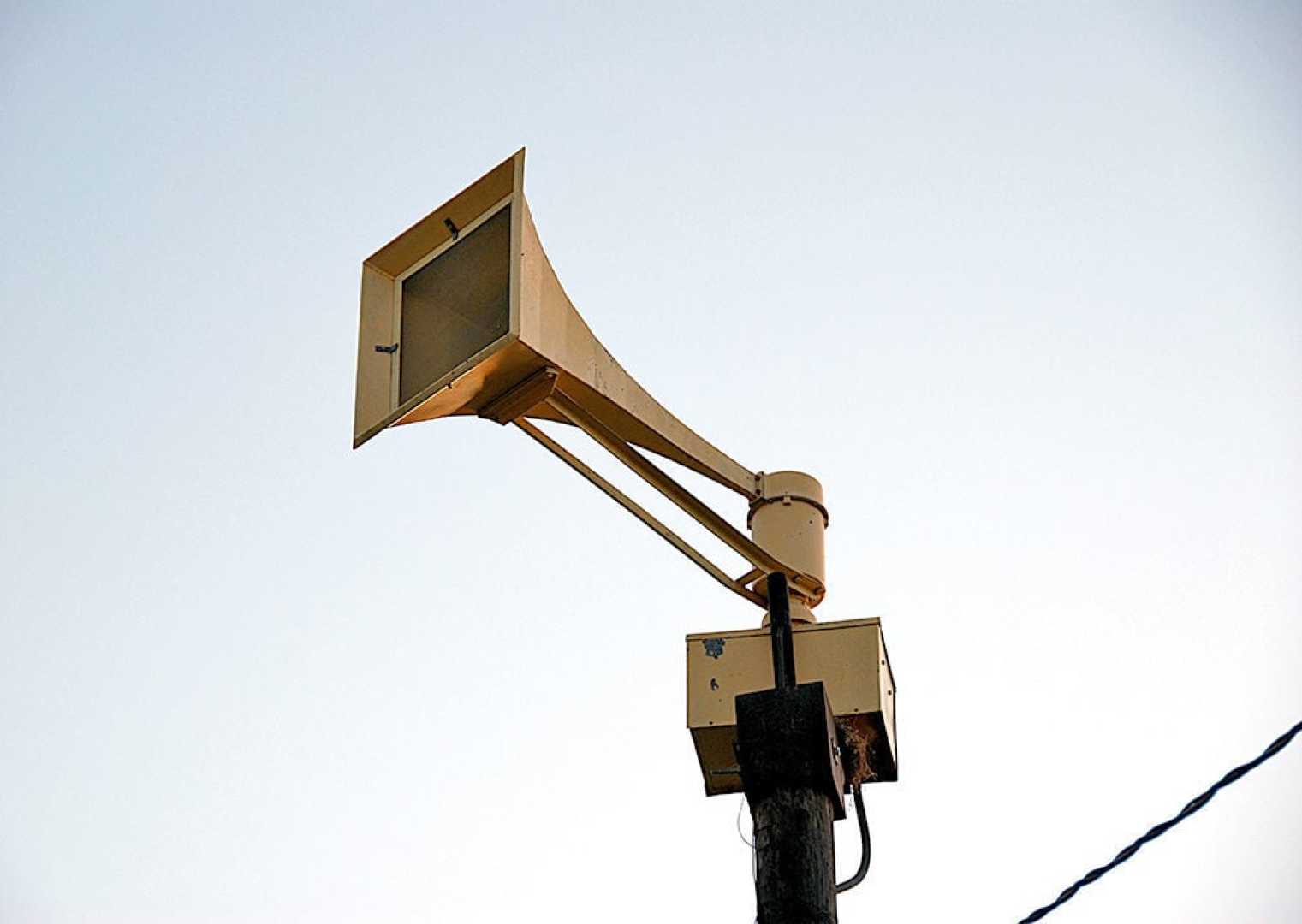 Tornado Siren Severe Weather Janesville Wisconsin