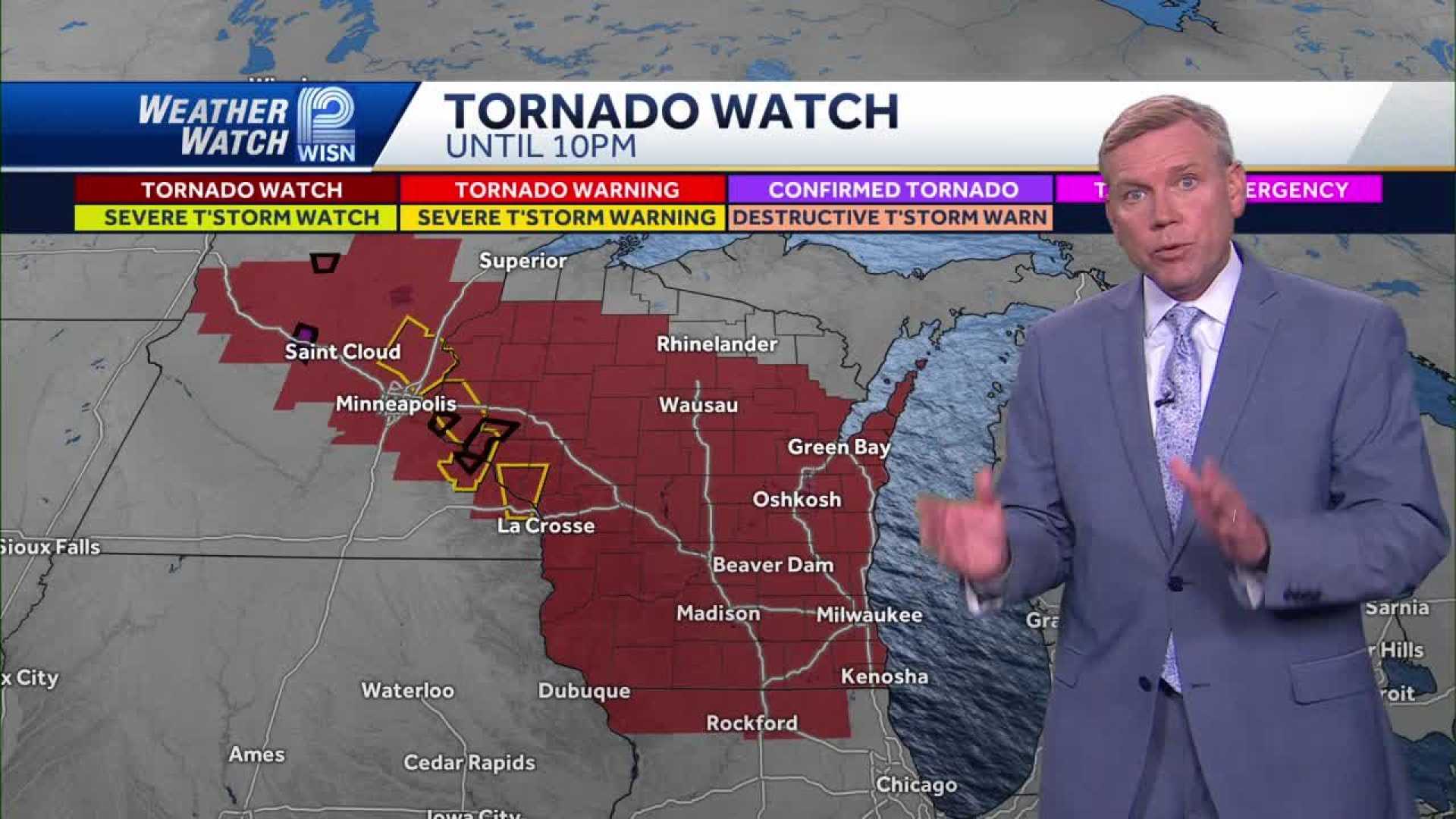 Tornado Watch Wisconsin Weather Alerts