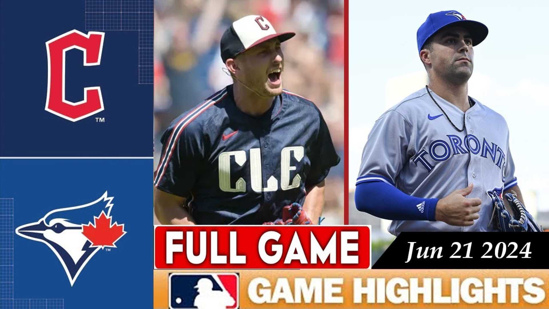 Toronto Blue Jays Vs Cleveland Guardians Baseball Game