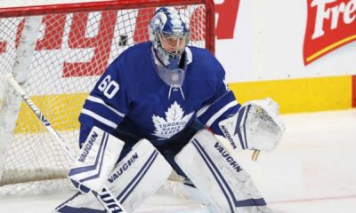 Toronto Maple Leafs Goalie Joseph Woll