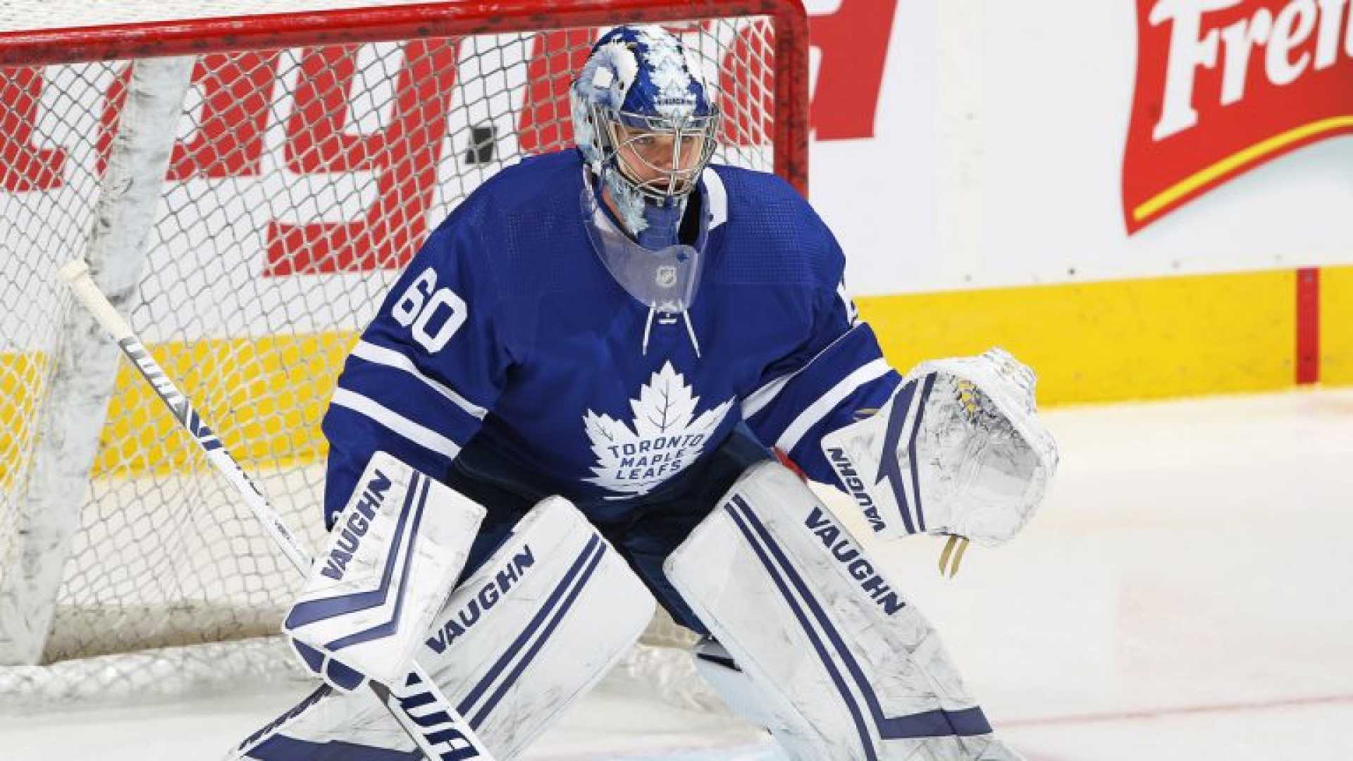 Toronto Maple Leafs Goalie Joseph Woll