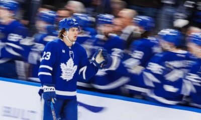 Toronto Maple Leafs Matthew Knies Goal Celebration