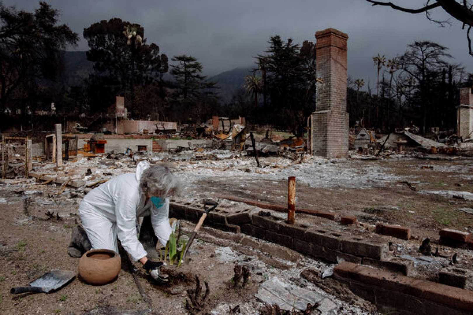 Toxic Soil Contamination Los Angeles Wildfires