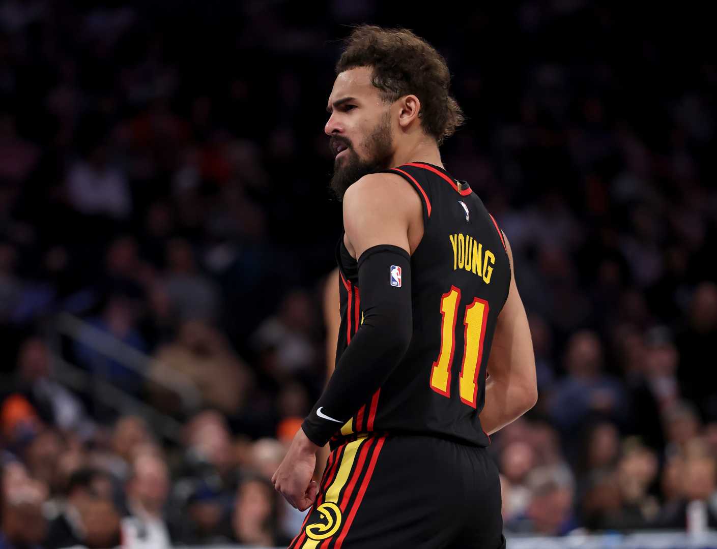 Trae Young Nba Thunder Knicks Fans