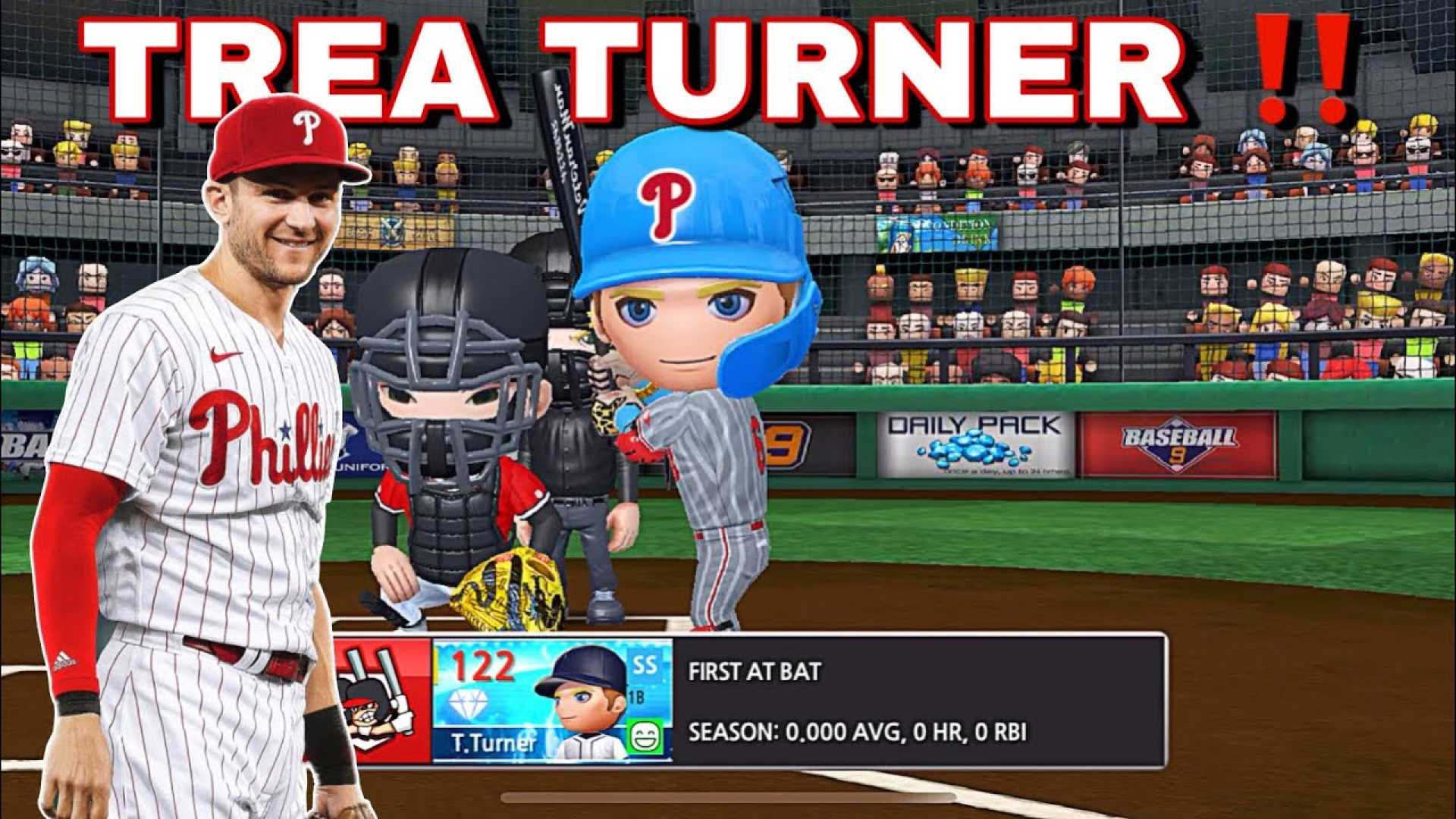 Trea Turner Baseball Game