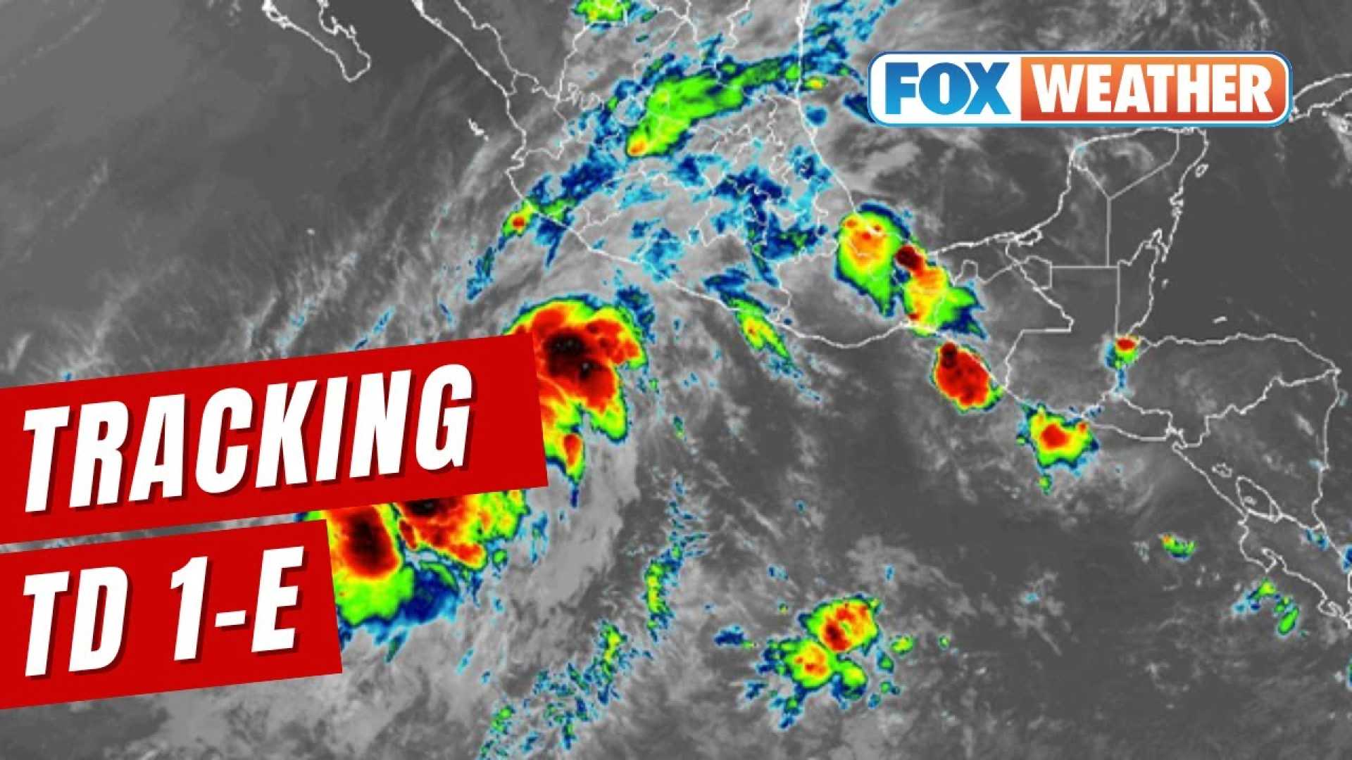 Tropical Storm Alvin Near Mexico Coast