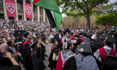 Trump Harvard University Campus Protests