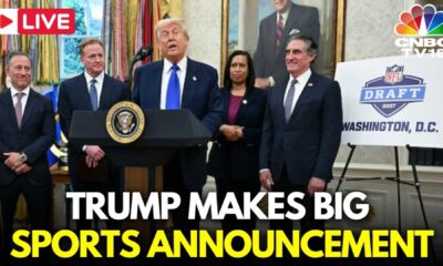 Trump Nfl Draft Announcement Washington Dc