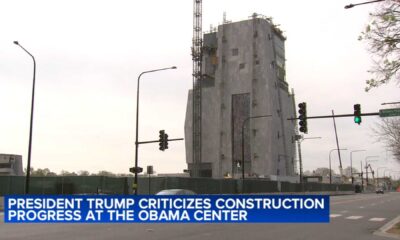 Trump Obama Presidential Center Construction Chicago