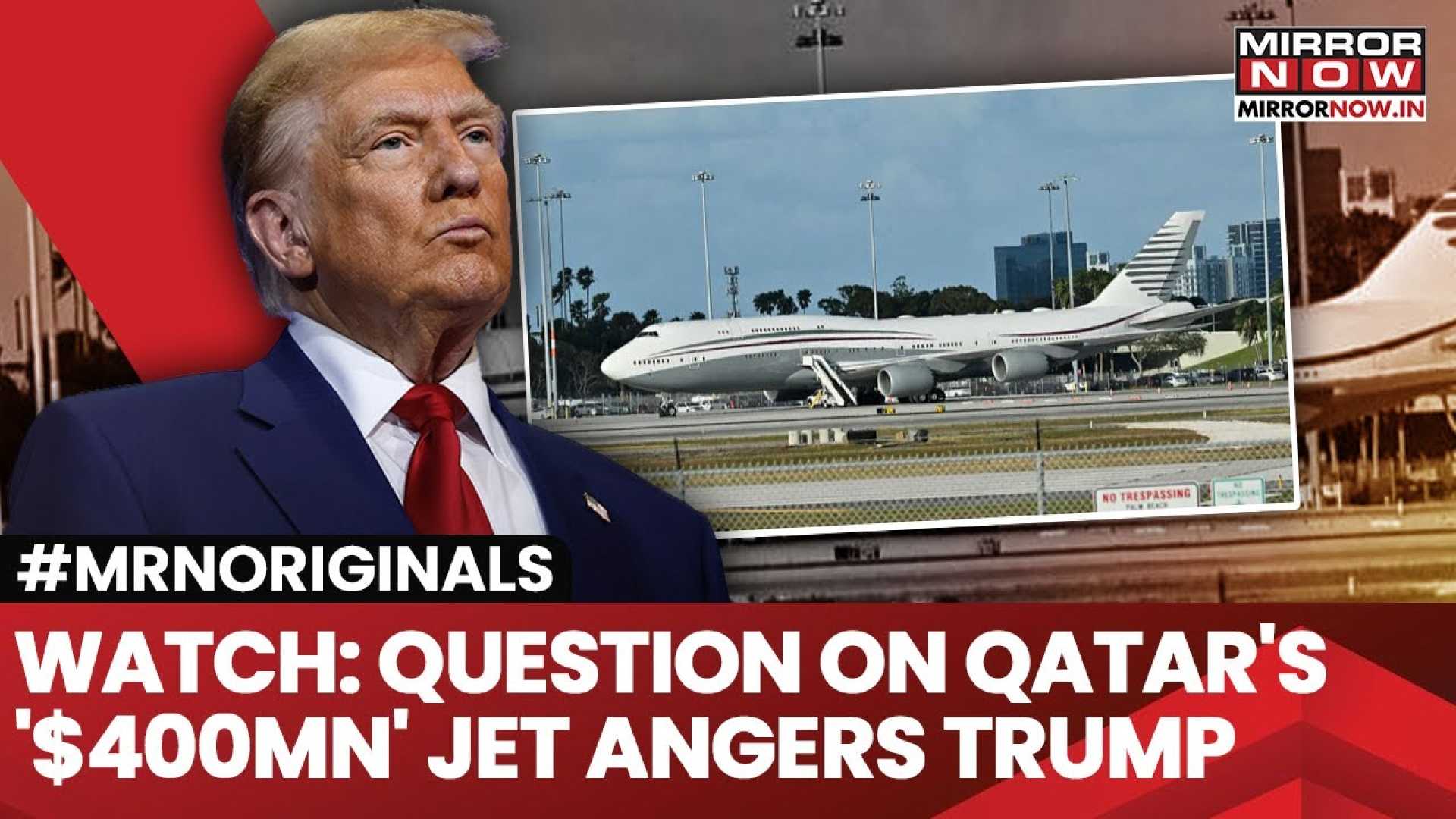 Trump Qatar Airplane Gift