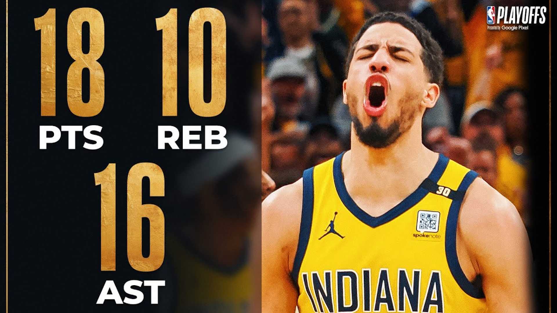 Tyrese Haliburton Nba Playoffs Performance