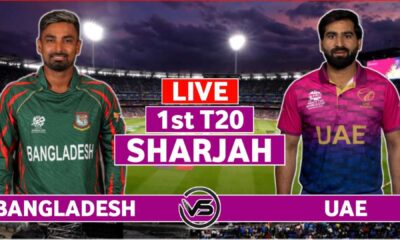 Uae Vs Bangladesh T20i Cricket Match