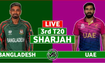 Uae Vs Bangladesh T20i Sharjah