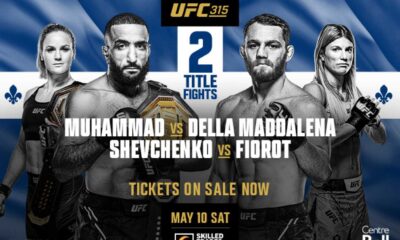 Ufc 315 Fight Card Montreal Bell Centre