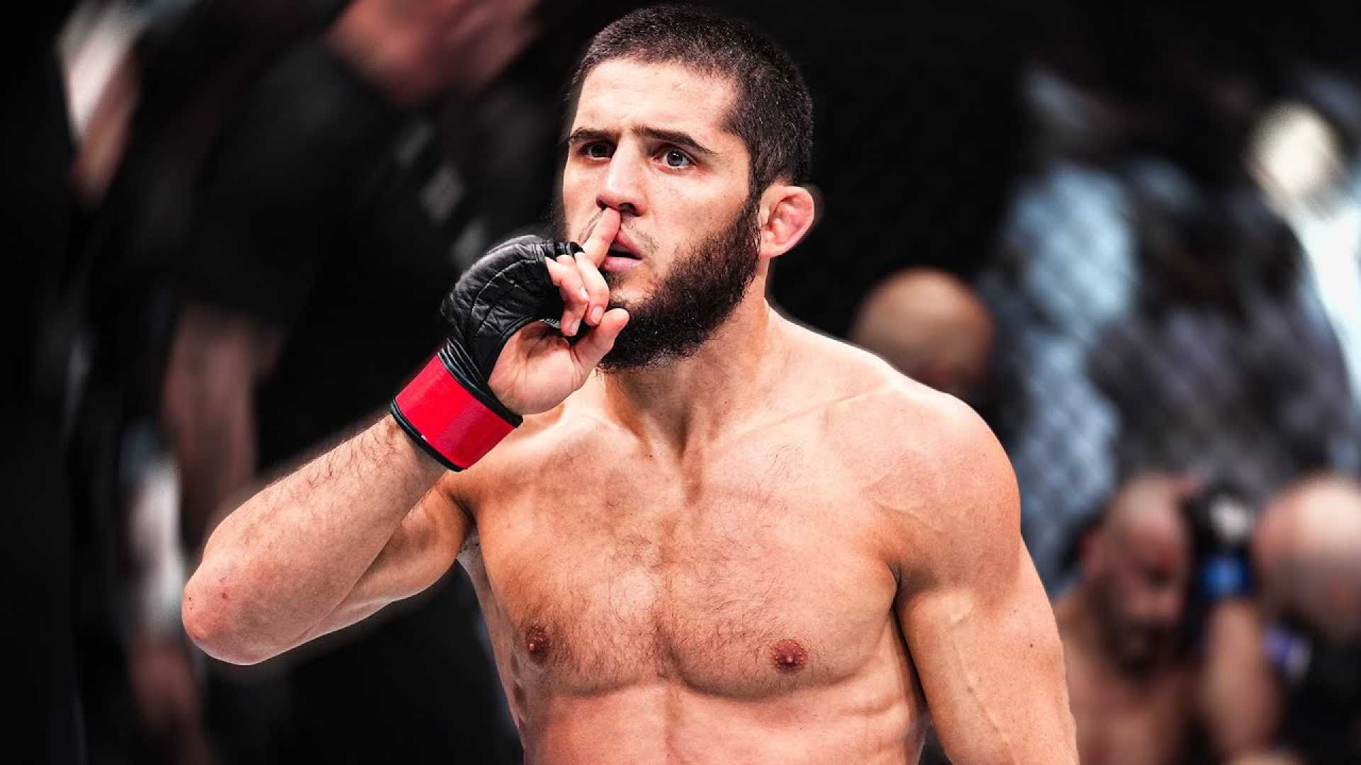 Ufc Fighter Islam Makhachev In Action