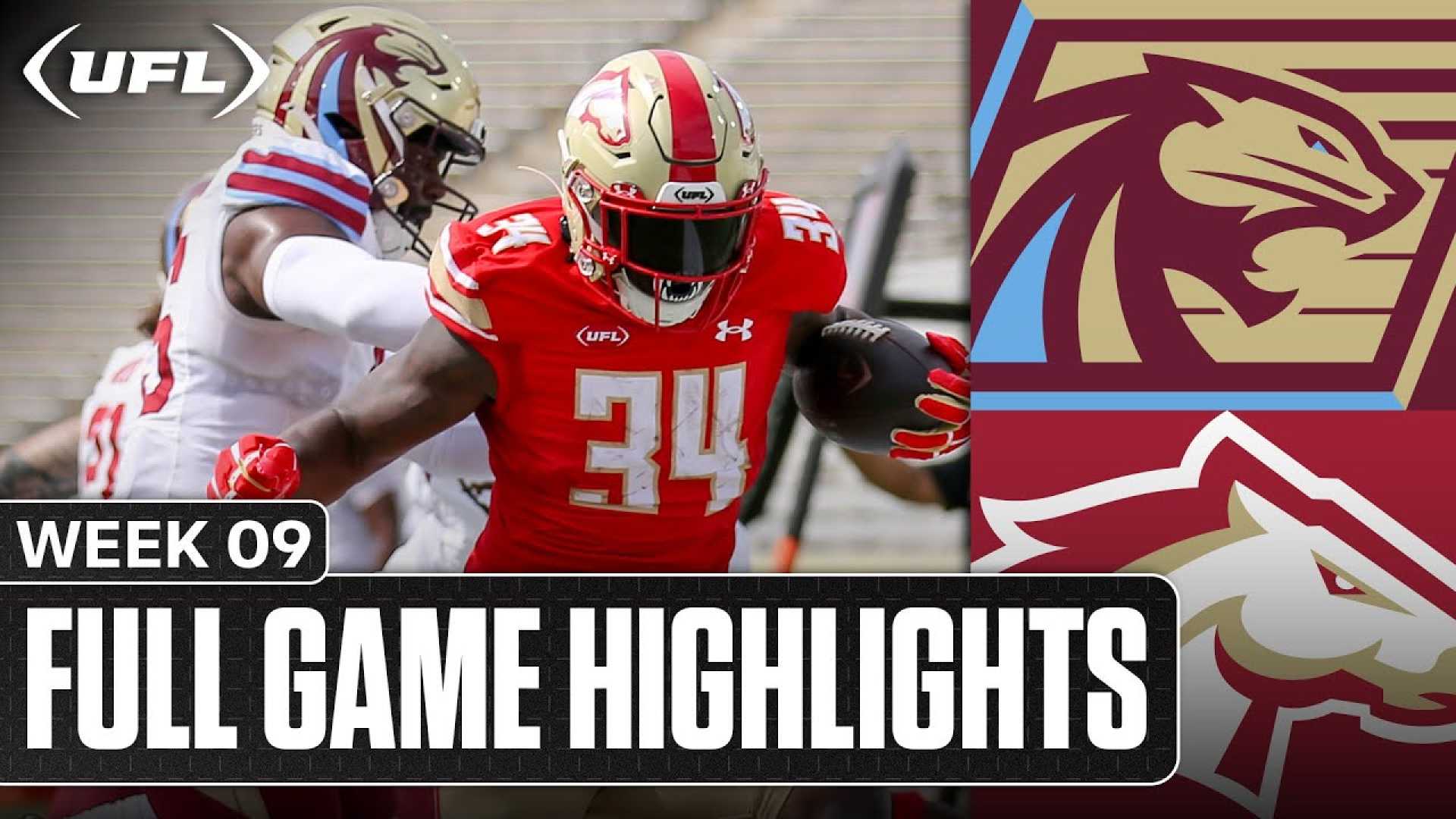 Ufl Week 9 Highlights Football Games